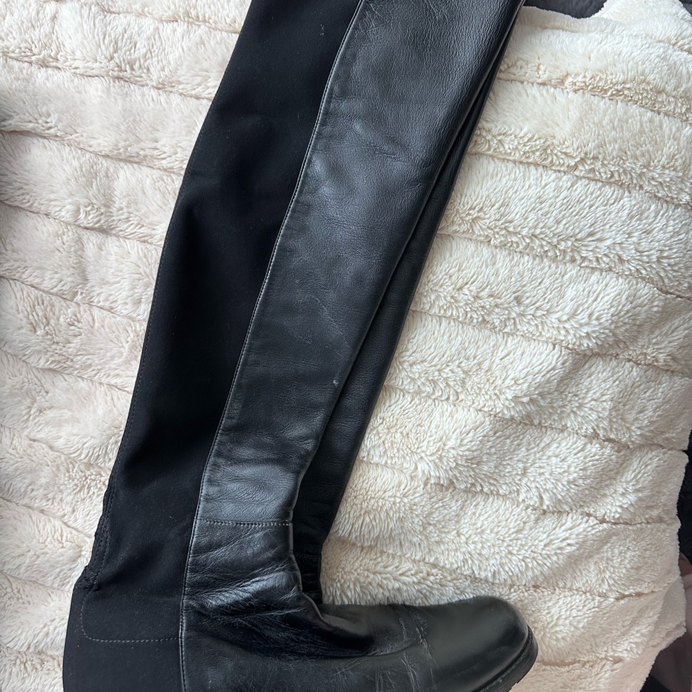 Stuart Weitzman Black Over the Knee Boots